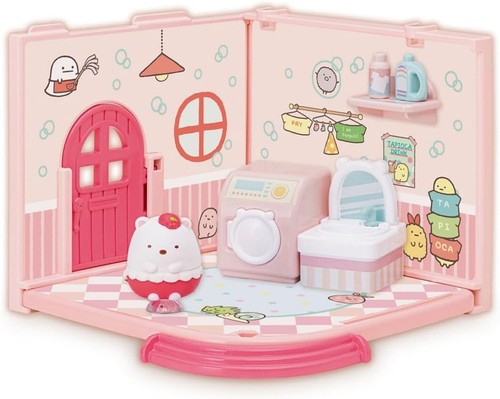 New Takara Tomy Sumikko Welcome to Your Heavenly White Bear Laundry Japan - Picture 3 of 11