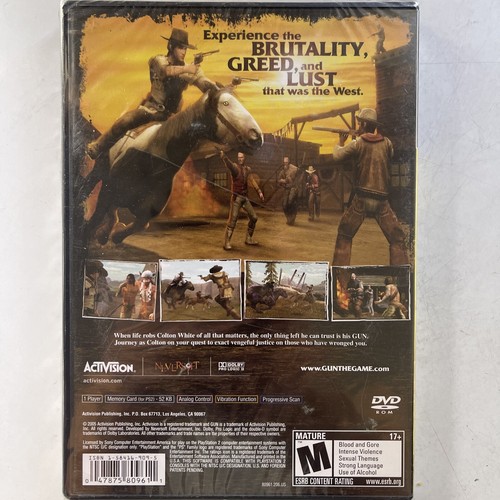 Gun (Sony PlayStation 2, 2005) - noch verpackt - Bild 2 von 3
