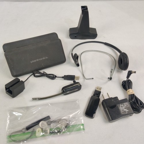 COMPLETE Plantronics WH500 Black Bluetooth Headset 17229132498 eBay