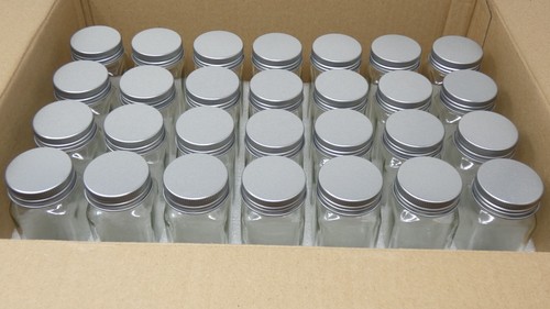 28 Spice Jars, Labels, Drawer Rack, and Funnel - Picture 3 of 10