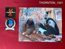 David Howard Thornton Terrifier 2 signed 8x10 photo Art the Clown Beckett horror David Howard Thornton Terrifier 2 signed 8x10 photo Art the Clown Beckett horror