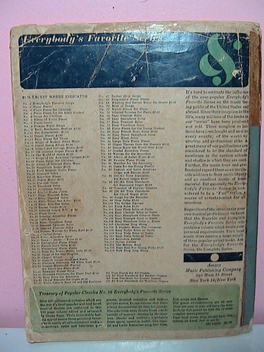 Vtg Piano Pieces for Children Containing over 100 Selections Series #3 Favorites - Picture 4 of 4