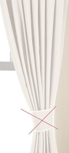 Amazon Basics Verdunkelungsvorhang Beige 135x244cm UV-Schutz Lärmschutz - Bild 2 von 5
