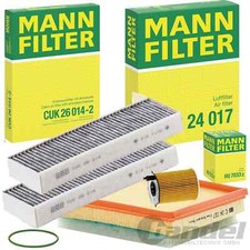 MANN FILTER INSPEKTIONSPAKET passend für PEUGEOT 308 II+SW 1.6 HDI+BLUE 99+120PS