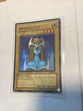 2002 Yu-Gi-Oh! Legend of Blue Eyes White Dragon Mystical Elf #LOB-062