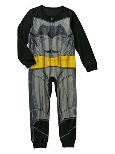 DC Comics Boy's Batman Fleece Footless Costume Pajama Sleeper - Picture 1 of 5