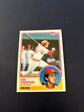 1983 Topps Baseball Dave Concepcion #720 Set Break NM