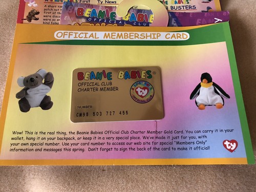 Official Beanie Babies Membership Kit Vintage - Picture 6 of 12