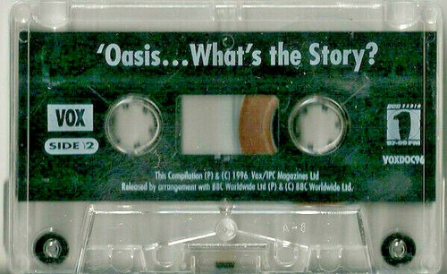 OASIS What's The Story? The B B C Radio 1 Documentary CASSETTE Tape UK NEW - Picture 5 of 5