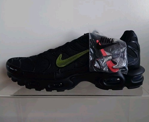NIKE AIR MAX PLUS TN ,,Removable Swoosh'' SIZE UK 10 EUR 45 (CJ9696 001) BLACK - Picture 4 of 8