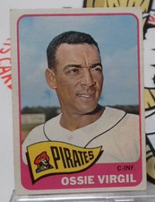 #3052 1965 TOPPS BASEBALL HIGH NUMBER SP OSSIE VIRGIL #571