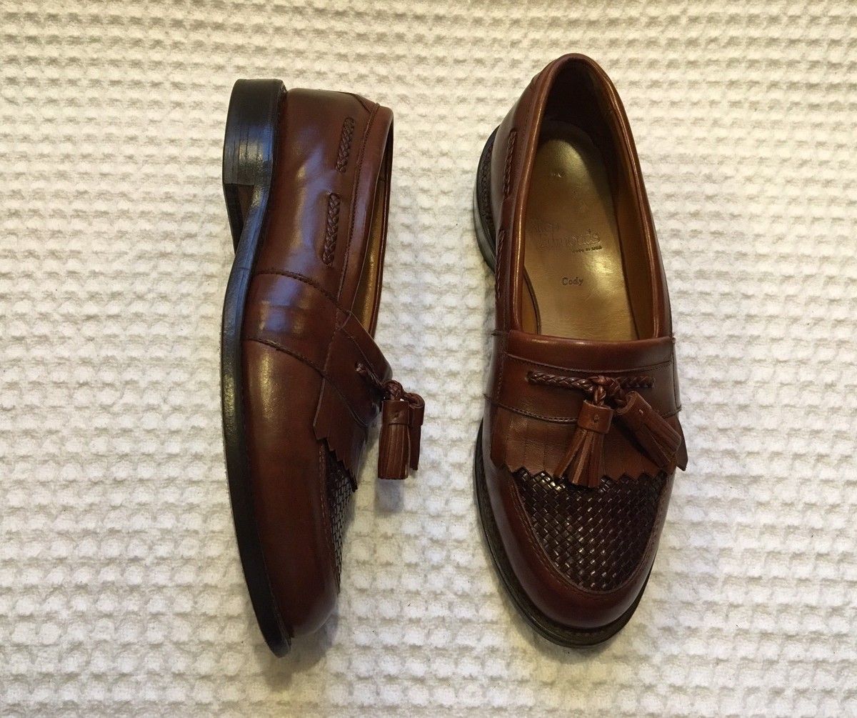 ALLEN EDMONDS Cody 8 E Tassel Loafers Slip-on Dress Shoes  display picture 1