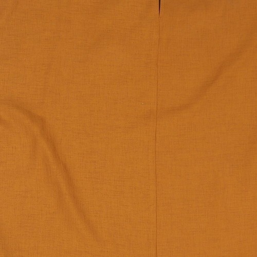 ELVI Womens Orange Polyester Basic Blouse Size 24 Round Neck - Pleated Front - Picture 4 of 10