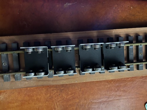 Juego de banco de pruebas de locomotora medidor 1 banco de tren modelo 45 mm - Imagen 2 de 2