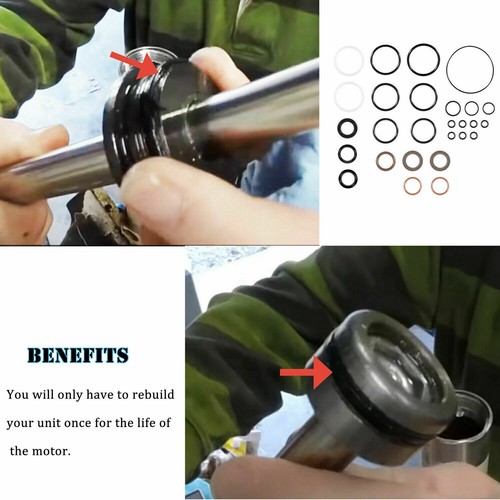 Rebuild Kit for Johnson Evinrude OMC Trim & Tilt O-Ring & Seal Kit 434519 043451 - Imagen 3 de 11