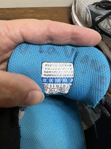 Mizuno Wave Impetus 4 Running Shoes Womens Size 7.5 Silver Grey  Blue - Afbeelding 5 van 10