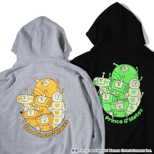 Katamari Damacy The Prince Mates Zip Hoodie Gray XL Size Unisex Japan Limited - Picture 6 of 8