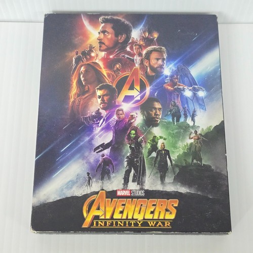 Avengers Infinity War (4K UHD, Blu-Ray) Ultra HD, Art Book, Target Exclusive - Imagen 2 de 15