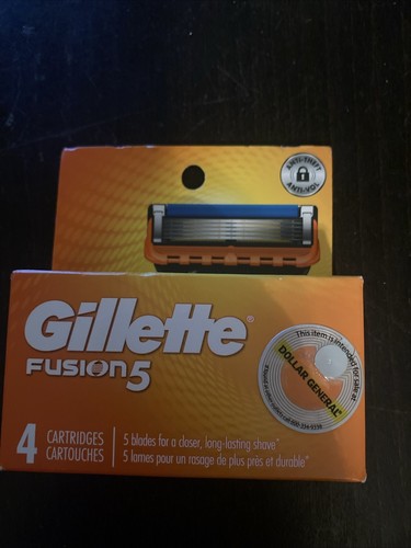 Gillette Fusion 5 Blade Refills (Pack of 4 Pieces) - Picture 1 of 2