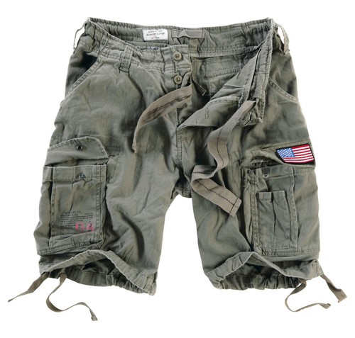Surplus Raw Vintage Herren Airborne Shorts Bermuda Cargo Walk Short kurze Hose - Bild 11 von 52