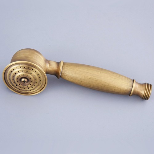 Antique Brass Handheld Shower Head Sprayer +1.5m Hose + Wall Bracket Gzh351 - Picture 7 of 14