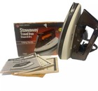 Black & Decker Stowaway Travel Iron Steam & Dry w/ Folding Handle 1988 Vintage