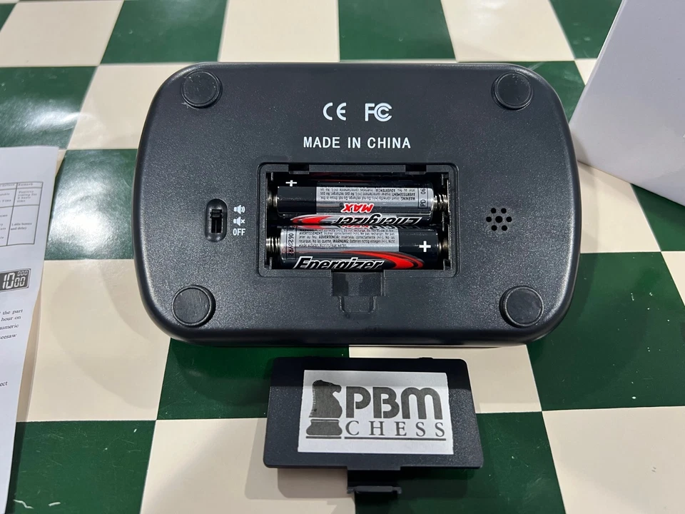 CHESS CLOCK DIGITAL TIMER with Tournament and Bonus Time Features APPROVED BY GM - Image 4 of 4