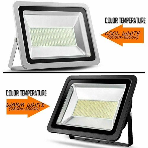 Foco LED exterior 20W 30W 50W 100W 200W 300W jardín bañador luz faros - Imagen 39 de 46