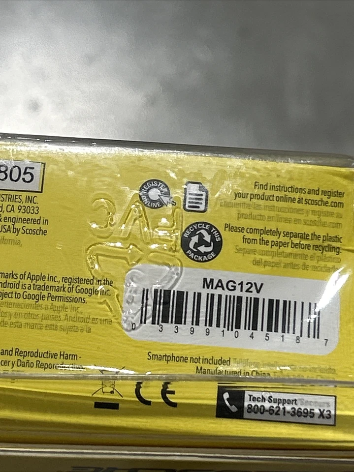 Scosche MAG12V MagicMount Power USB Port Universal Car Vehicle Mount *NEW* - Image 4 of 4