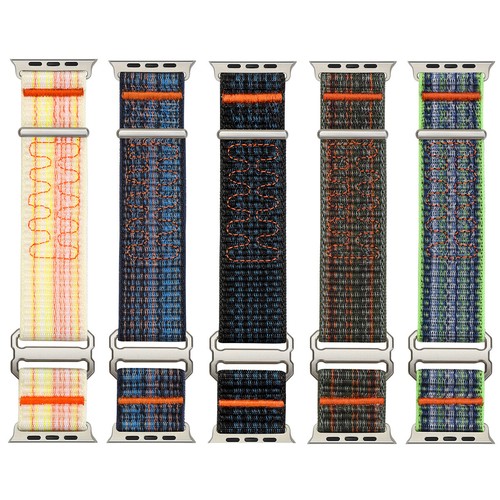 Sport Loop For Apple Watch Ultra Series 10 9 8 7 6 5 4 SE 3 2 Nylon Elastic Band - 第 10/18 張圖片