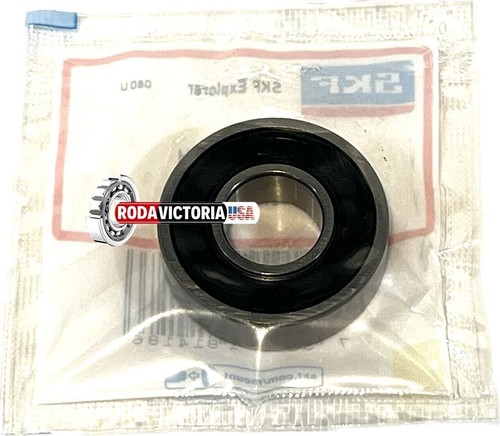 SKF 6001-2RS Deep Groove Ball Bearing, Rubber Sealed 12x28x8mm - Picture 2 of 3