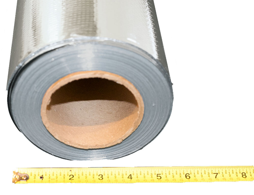 500 sqft 4x125 Aluminum Foil Barrier Insulation Sauna Vapor Barrier Waterproof eBay