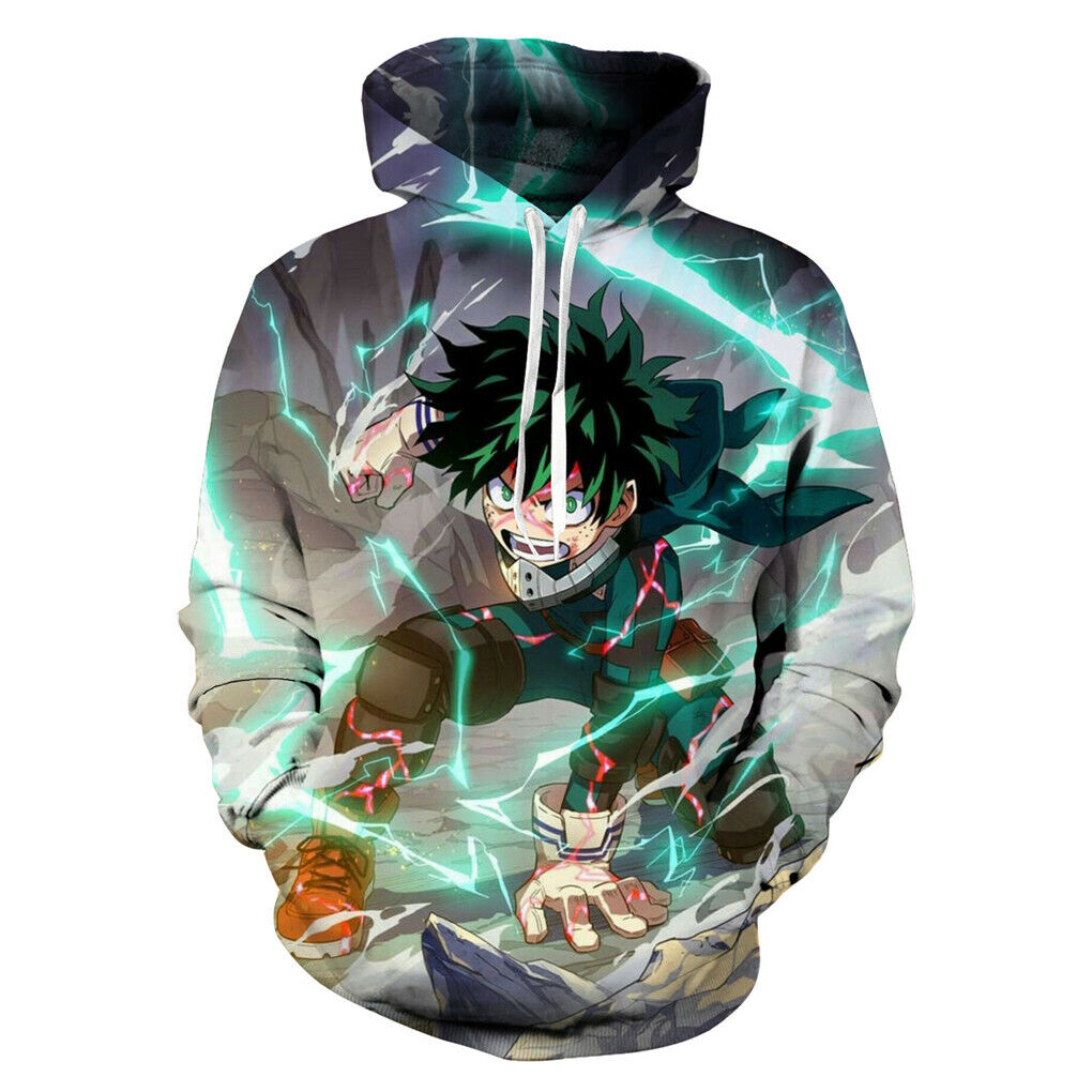 My hero academia top izuku midoriya hoodie