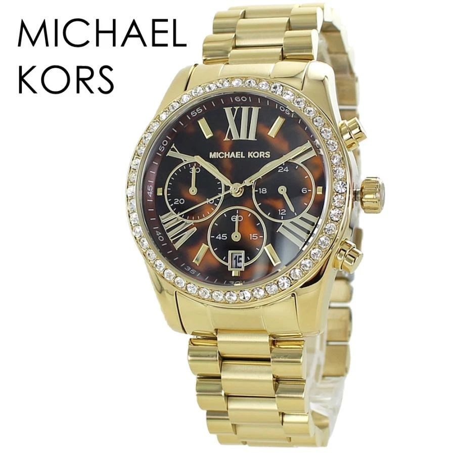 Michael Kors Montre Bracelet Femme Or Cadeau Anniversaire Lexington Luxe Quarts