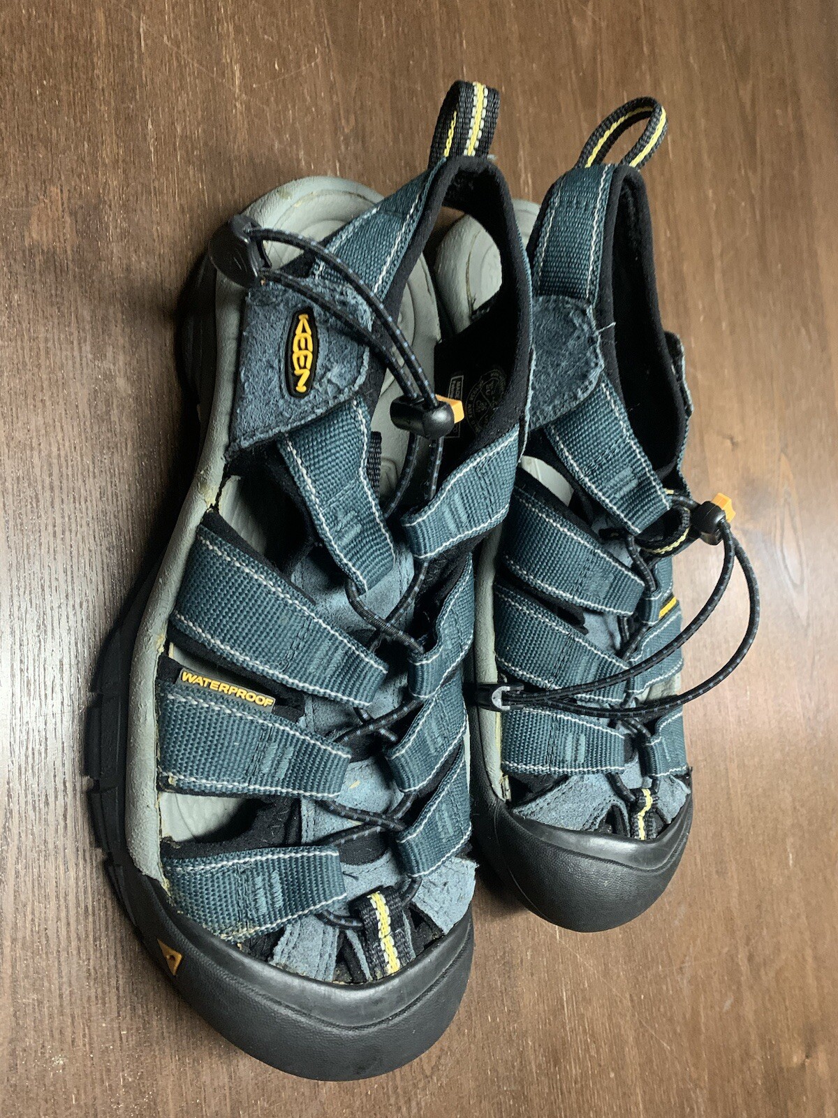 Keen Newport H2 sandali da trekking acqua blu scarpa uomo taglia 7 comodi da passeggio