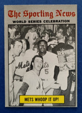 1970 Topps #310 New York Mets World Series Celebration Baseball Card EX/VG