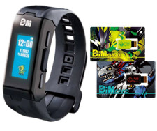 Bandai Digimon Vital Bracelet Black With First Limited Dim Digital Monster Watch