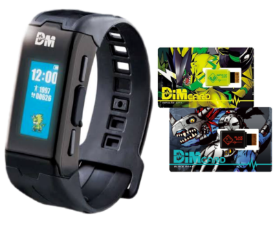 Bandai Digimon Vital Bracelet Black With First Limited Dim