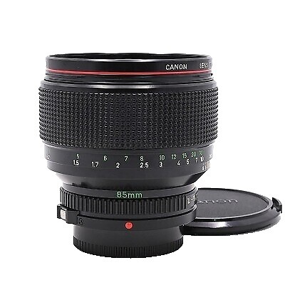 【希少】Canon キヤノン FD 85mm f1.8 S.S.C. Canon 85mm f1.8 SSC Lens for FD | Blue Moon Camera