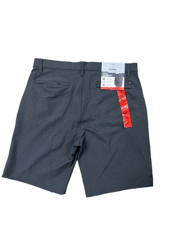 Hurley Shorts Mens 34 Dark Gray Hybrid Board Walkshorts - Picture 2 of 4