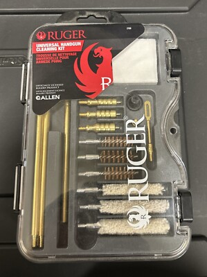 Allen Ruger Universal Handgun Cleaning Kit 18 Piece 380ACP to .45ACP ...