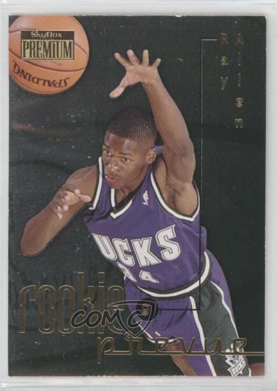 1996-97 Skybox Premium Rookie Prevue Ray Allen #R-2 RC HOF