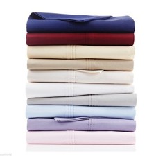 RALPH LAUREN ''HUNTLEY" 1pc EURO SHAM NAVY SOLID  450 THC~ BNWOP