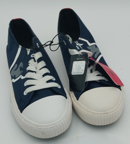 New England Patriots FOCO NFL Official Licensed Sneakers Shoes Men's Size 8 - Picture 2 of 12