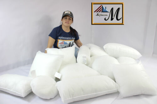 Round Pillow Insert Premium Euro Sham Hypoallergenic Throw - Picture 6 of 8