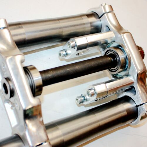 660mm USD Front Fork Triple Tree Clamp Bar Risers 125cc 140cc PIT PRO Dirt Bike - Picture 2 of 5