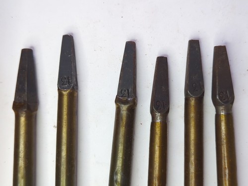 Vintage Greenlee Auger Bits No.22 USA Size 13 (6 PCs) - Picture 5 of 5