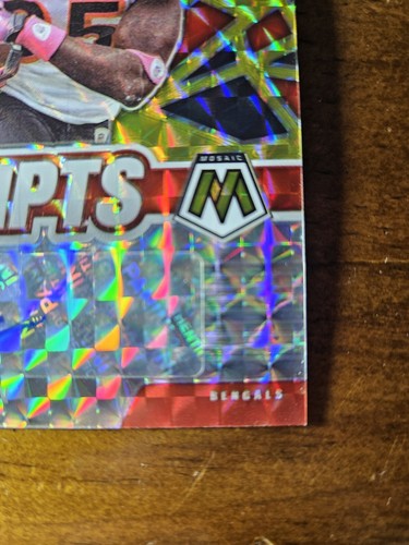 2021 Panini Mosaic NFL Football Chad Ochocinco Johnson Scripts Auto #/25 - Picture 4 of 6