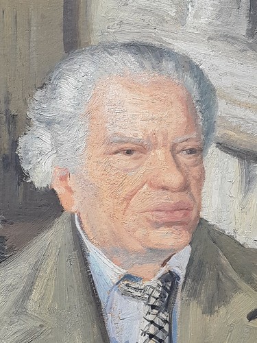 Piero Monti, ritratto del pittore Domenico Valinotti, opera pubblicata,quadro - Foto 10 di 12