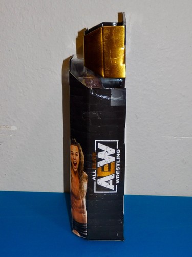 AEW Jungle Boy Jack Perry Bundle- Action Figure/Micro Brawler/XXL T-Shirt/Cards - Picture 6 of 14